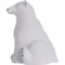 Imprinted Sitting Polar Bear Stress Relievers