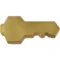 Customized Key Stress Balls Gold