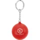 Printed Round PU Stress Reliever Keychains