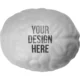 Customized Brain Stress Relievers 3" x 2.25", Pad Print
