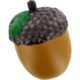 Printed Acorn Stress Balls