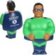 Custom African American Superhero Stress Balls