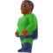 Custom African American Superhero Stress Balls