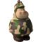 Promo Army Bert Stress Reliever Keyrings