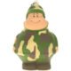 Promo Army Bert Stress Reliever Keyrings