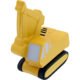 Advertising Backhoe Stress Toys