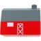 Imprinted Barn Stress Balls