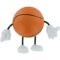 Giveaway Basketball Figure Stress Balls