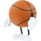 Giveaway Basketball Figure Stress Balls