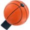 Imprinted Basketball Yo-Yo Stress Toys