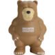 Advertising Bear Mascot Stress Balls