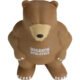 Advertising Bear Mascot Stress Balls