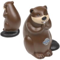 Printed Beaver Stress Balls