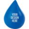 Marketing Blue Water Drop Stress Balls
