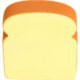 Promo Bread Slice Stress Toys