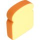 Promo Bread Slice Stress Toys