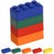 Custom Building Block Stress Ball 4 Piece Sets