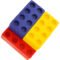 Custom Building Block Stress Ball 4 Piece Sets
