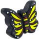 Logo Butterfly Stress Balls 3.5" x 3.75" x 0.75"