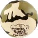 Imprinted Camouflage Stress Balls