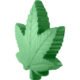 Imprinted Cannabis Leaf Stress Relievers