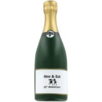 Customized Champagne Stress Balls