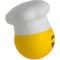 Logo Chef Emoji Hat Stress Relievers