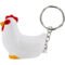 Imprinted Chicken Key Chain Stress Balls