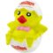 Printed Chickens in Egg Stress Toy