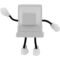 Imprinted Computer Figure Stress Balls