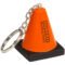 Customized Construction Cone Stress Ball Key Chains