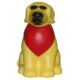 Imprinted Cool Dog Stress Toys