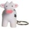 Advertising Cow Key Tag Stress Relievers