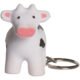 Advertising Cow Key Tag Stress Relievers