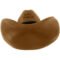 Imprinted Cowboy Hat Stress Balls 3.25" x 2.5" x 2"