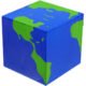 Imprinted Cube Earth Stress Toys