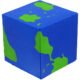 Imprinted Cube Earth Stress Toys
