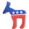 Promotional Democratic Donkey Stress Balls