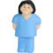 Printed Doctors with Scrubs Stress Toy