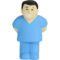 Printed Doctors with Scrubs Stress Toy