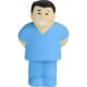 Printed Doctors with Scrubs Stress Toy