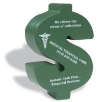 Imprinted Dollar Sign Stress Squeezes