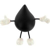 Promotional Droplet Figure Stress Toys