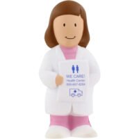Custom Female Physician Stress Balls