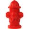 Promotional Fire Hydrant Stress Balls 2.5" x 3.5" x 1.25"
