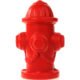 Promotional Fire Hydrant Stress Balls 2.5" x 3.5" x 1.25"