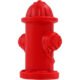 Promotional Fire Hydrant Stress Balls 2.5" x 3.5" x 1.25"