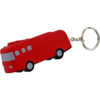 Custom Fire Truck Key Chain Stress Balls