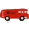 Printed Fire Truck Stress Balls 4" x 1.75" x 1.6875"