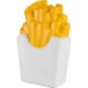 Promotional French Fries Stress Relievers